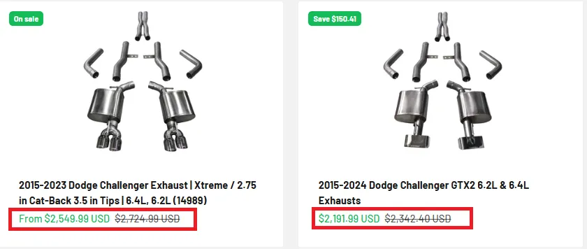 Corsaperformance discount offer